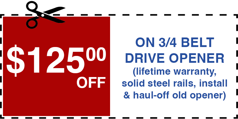 125 off garage door opener Hicksville