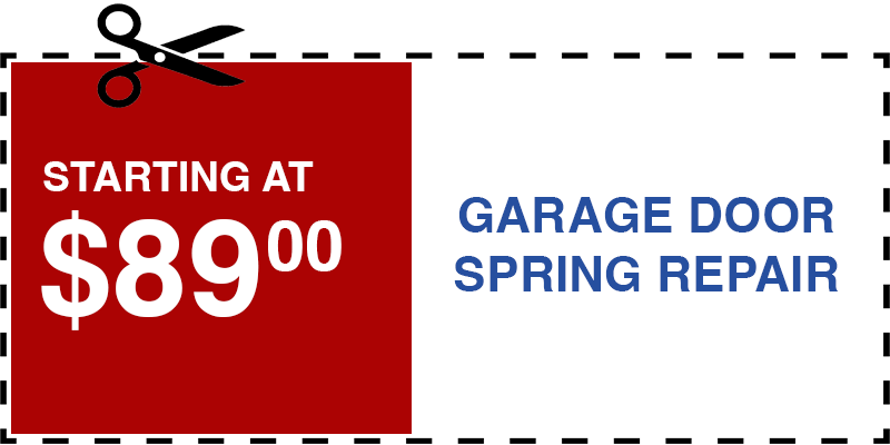 89 garage door SPRING repair Hicksville